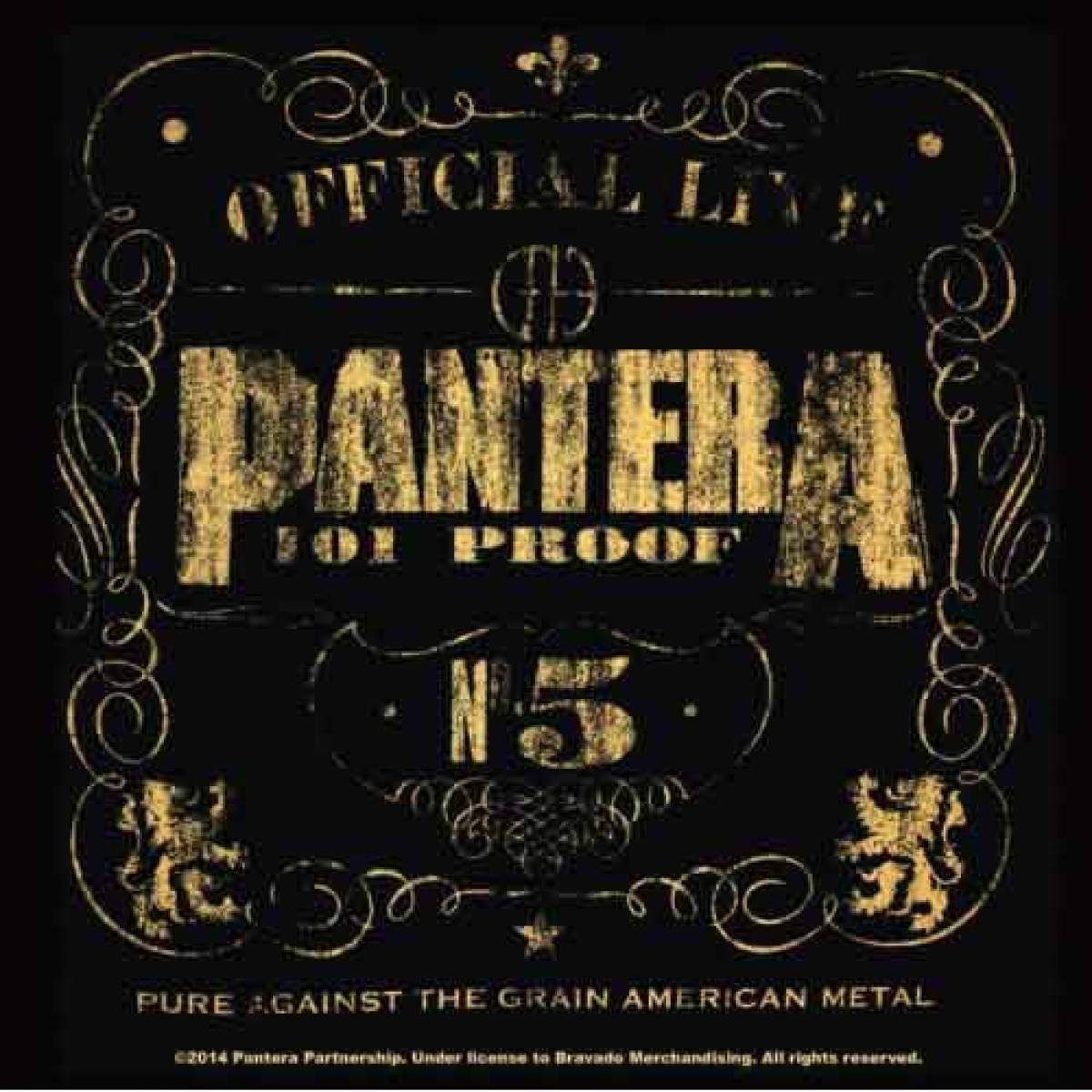 【予約商品】PANTERA Single Cork Coaster: Proof