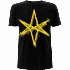 【予約商品】BRING ME THE HORIZON バンドTシャツ ユニセックス: Spray Hex (Black) (Back Print) - BLACK