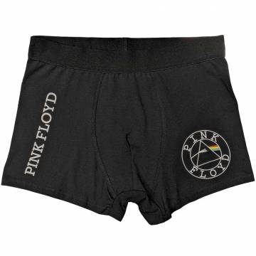 【予約商品】PINK FLOYD Unisex Boxers: Circle Logo (Black) - BLACK