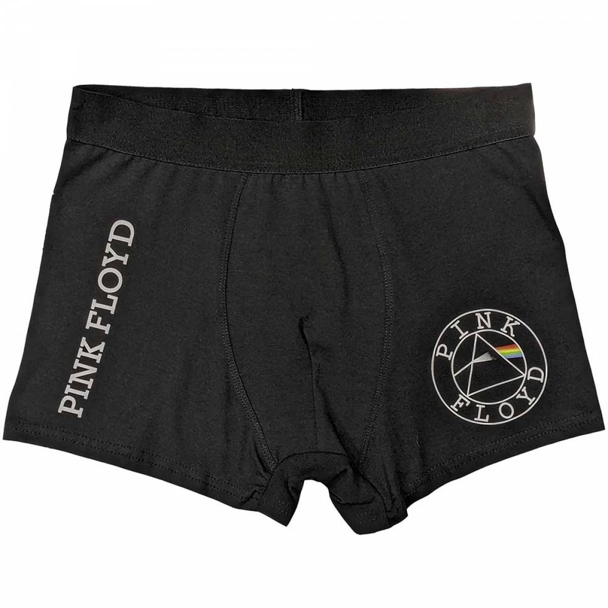 【予約商品】PINK FLOYD Unisex Boxers: Circle Logo (Black) - BLACK