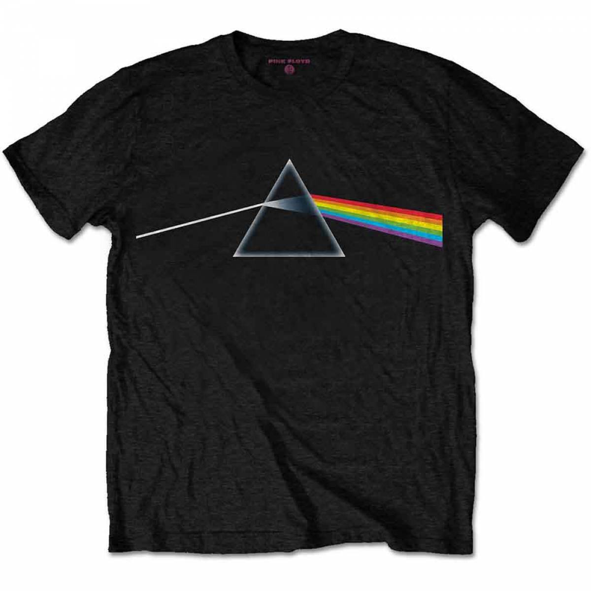 【予約商品】PINK FLOYD バンドTシャツ ユニセックス: Dark Side of the Moon Album (Black) - BLACK