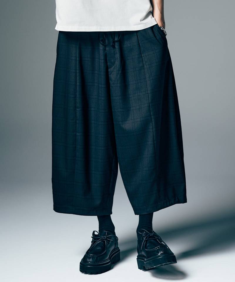 【予約商品】glamb(グラム) Balloon Cropped Slacks / バルーンクロップドスラックス - Gray