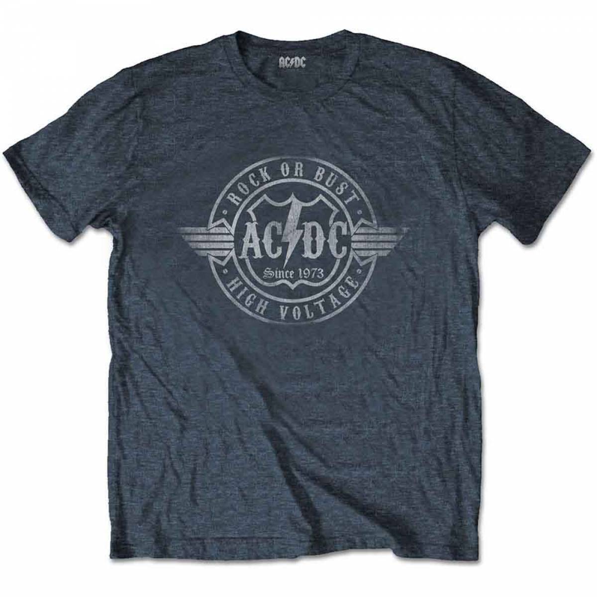 【予約商品】AC/DC ユニセックスTシャツ: Rock or Bust
