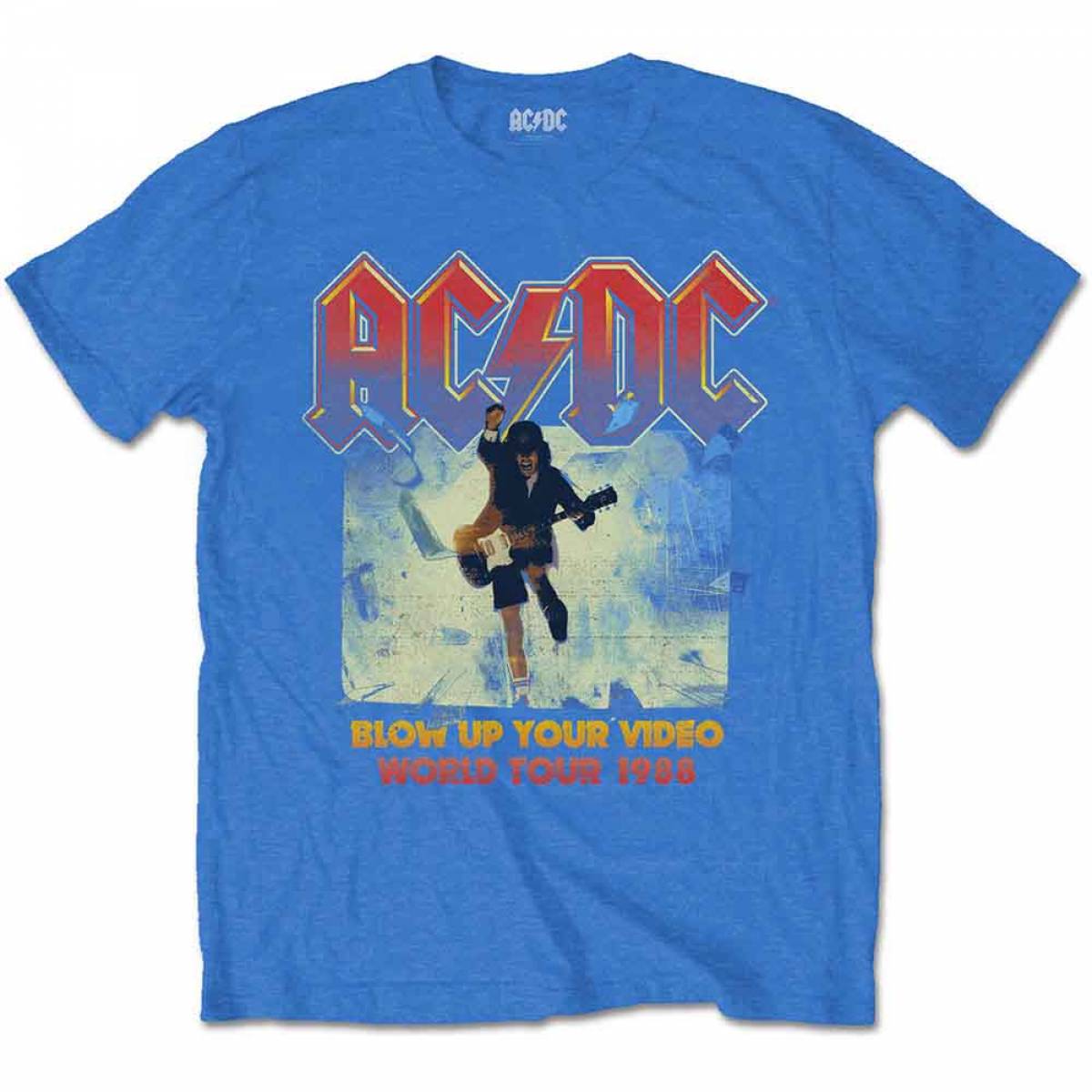 【予約商品】AC/DC ユニセックスTシャツ: Blow Up Your Video