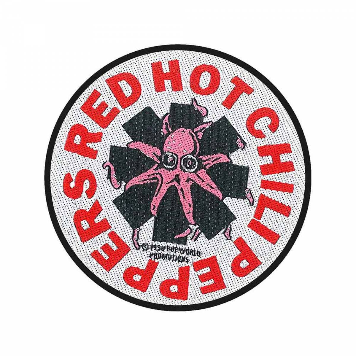【予約商品】RED HOT CHILI PEPPERS Woven Patch: Octopus (Standard)