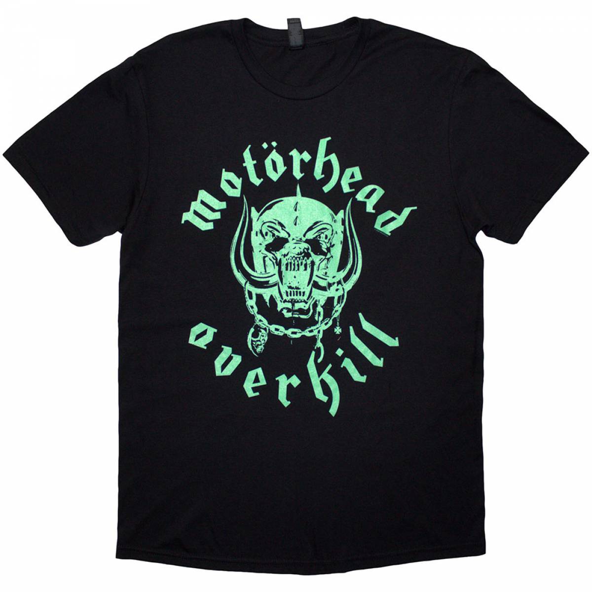 【予約商品】MOTORHEAD バンドTシャツ ユニセックス: Overkill Lyric (Black) (Back Print) - BLACK