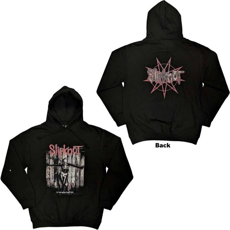 【予約商品】SLIPKNOT Unisex Pullover Hoodie: .5 The Gray Chapter (Black) (Back Print)