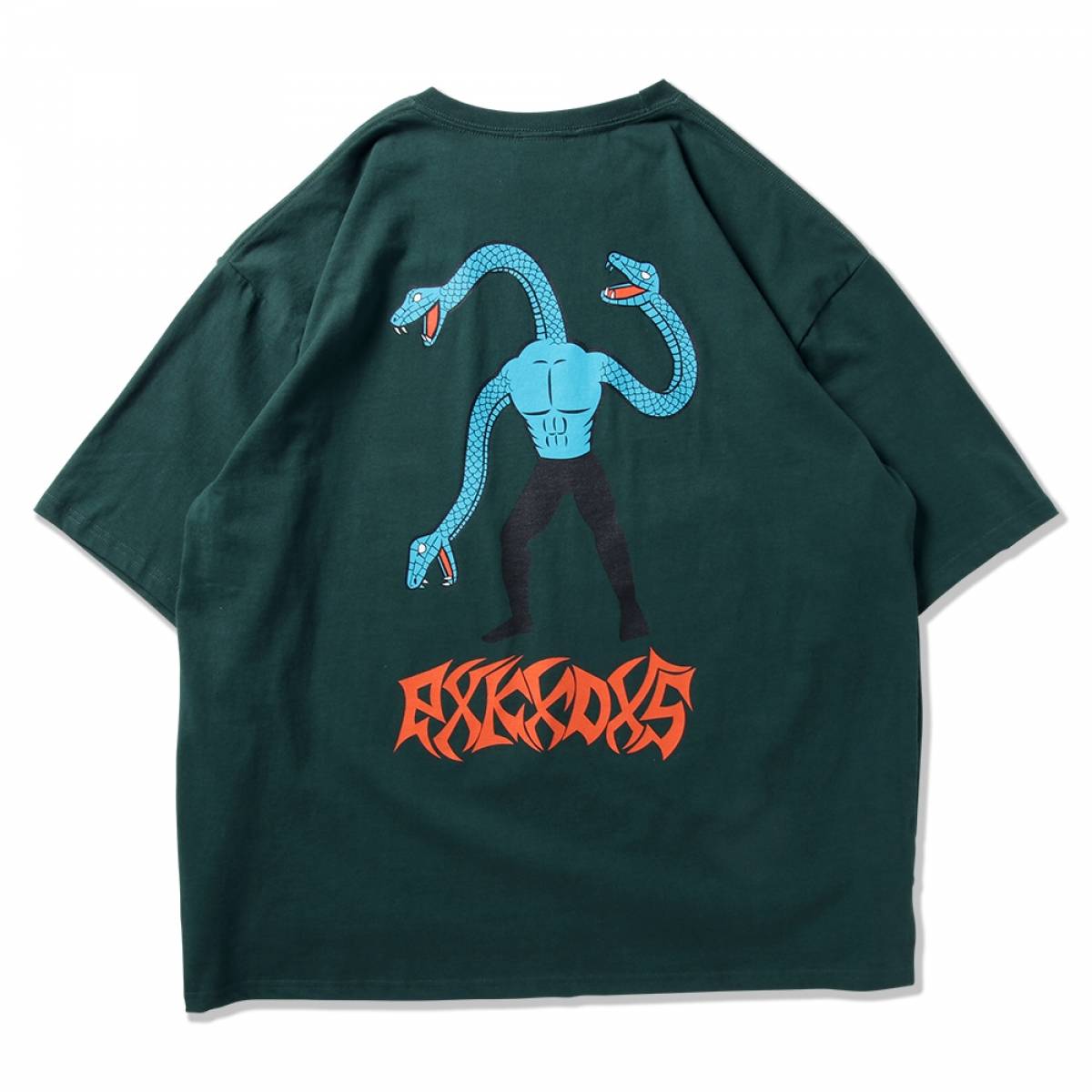 PUNK DRUNKERS (パンクドランカーズ) 蛇怪人BIG.TEE - D.GREEN
