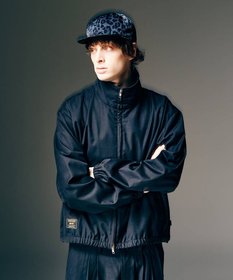 【予約商品】glamb(グラム) Monolith Track Blouson / モノリストラックブルゾン - Black