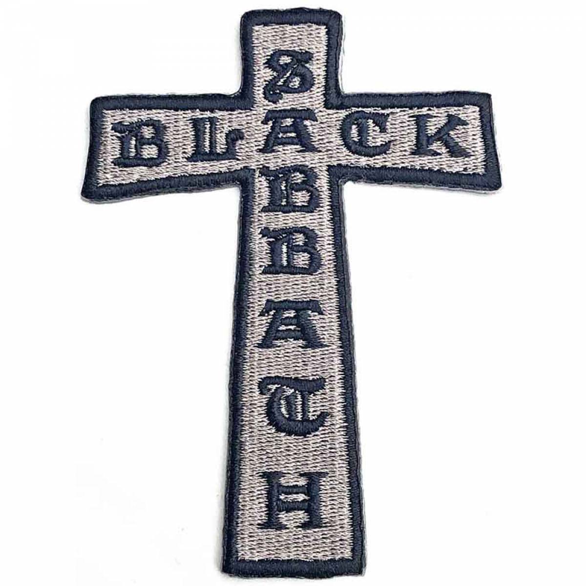 【予約商品】BLACK SABBATH Woven Patch: Cross (Standard)