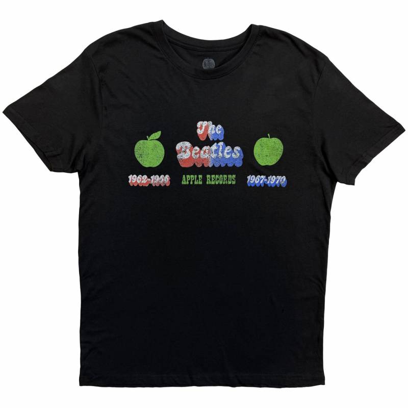 【予約商品】THE BEATLES バンドTシャツ ユニセックス: Apple Years (Black)