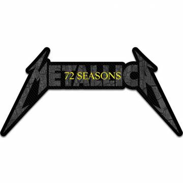 【予約商品】METALLICA Woven Patch: 72 Seasons Charred Logo Cut Out (Standard)