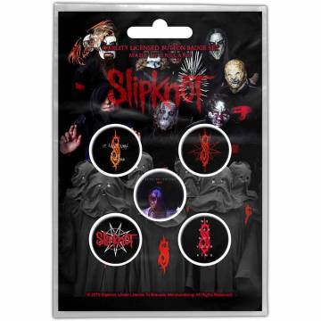 【予約商品】SLIPKNOT Button Badge Pack: We Are Not Your Kind
