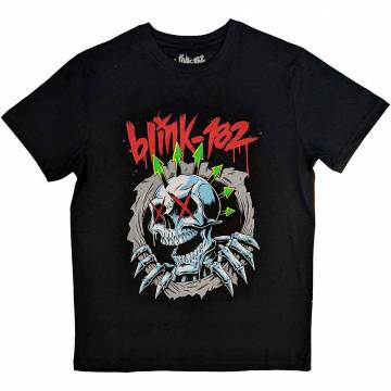 【予約商品】BLINK-182 ユニセックスTシャツ: Six Arrow Skull