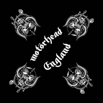 【予約商品】MOTORHEAD Unisex Bandana: War Pig England - BLACK