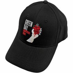 【予約商品】GREEN DAY Unisex Baseball Cap: American Idiot (Black) - BLACK