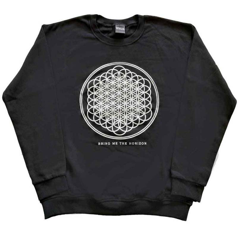 【予約商品】BRING ME THE HORIZON Unisex Sweatshirt: Sempiternal (Black) - BLACK
