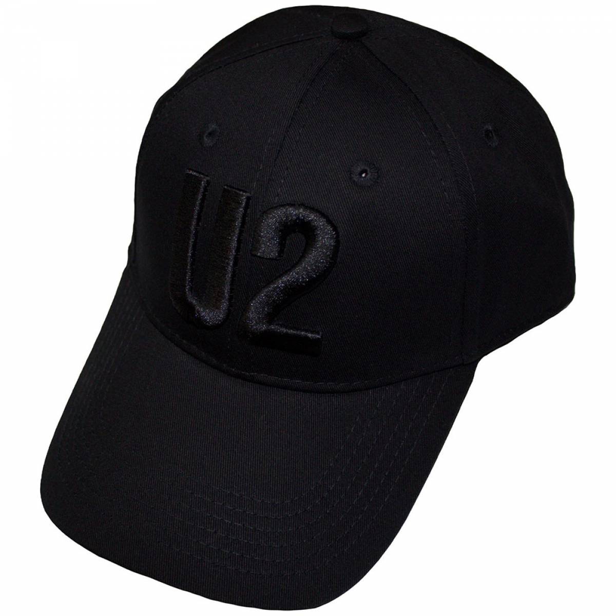 【予約商品】U2 Unisex Baseball Cap: Logo (Black) - BLACK