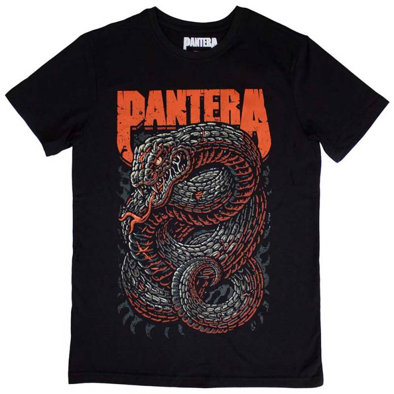 【予約商品】PANTERA バンドTシャツ ユニセックス: Venomous (Black)