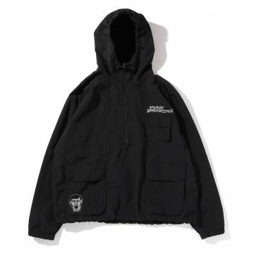 【予約商品】PUNK DRUNKERS (パンクドランカーズ) 3ポケアノラックJKT - BLACK