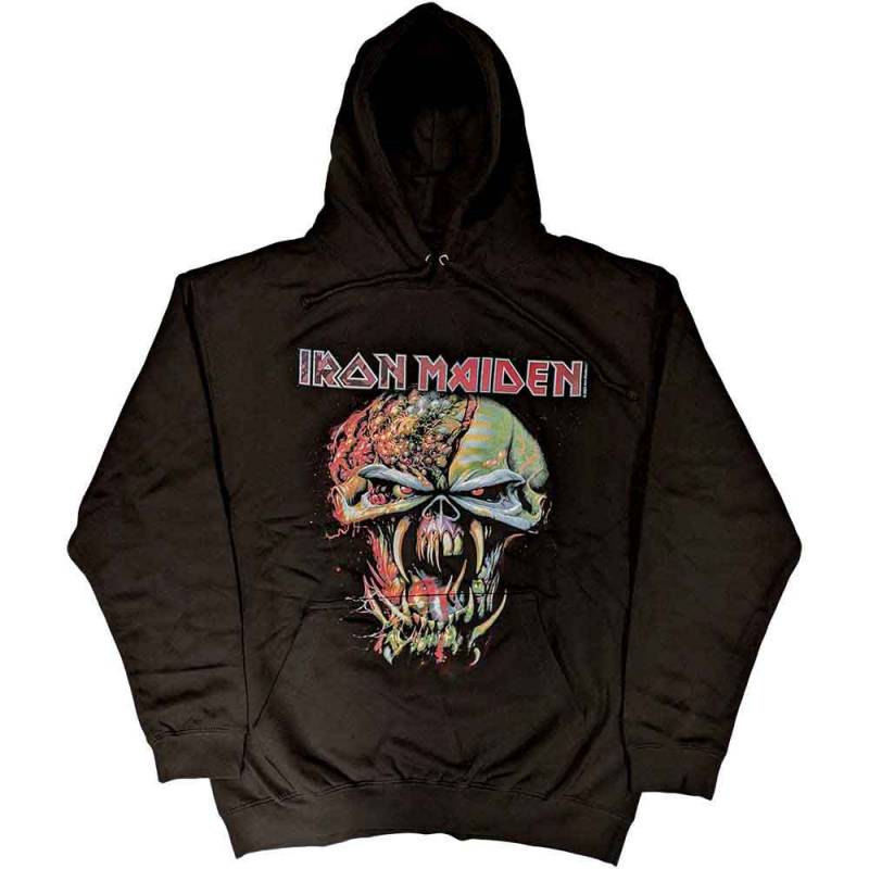 【予約商品】IRON MAIDEN Unisex Pullover Hoodie: Final Frontier Big Head (Black)