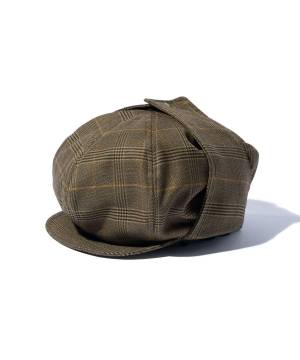 【予約商品】glamb(グラム)GB0125/CP07 : Flight Casquette Cap / フライトキャスケットキャップ - Brown