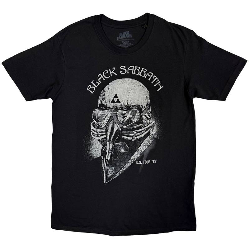 【予約商品】BLACK SABBATH バンドTシャツ ユニセックス: US Tour 1978 (Black)