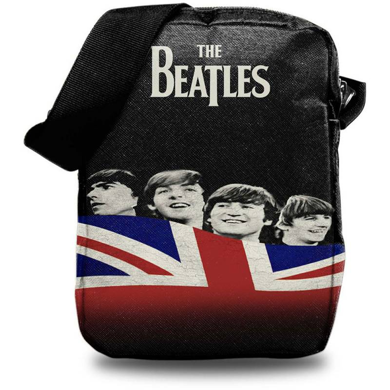【予約商品】THE BEATLES Crossbody Bag: Let It Be Flag (Black)