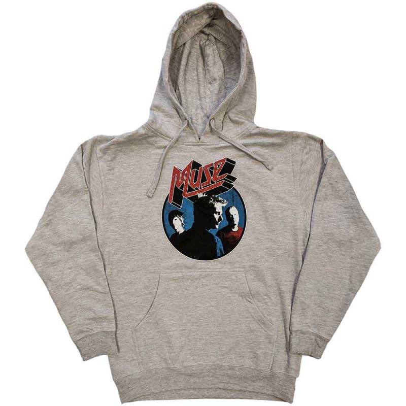 【予約商品】MUSE Unisex Pullover Hoodie: Get Down Bodysuit (Grey) - GREY