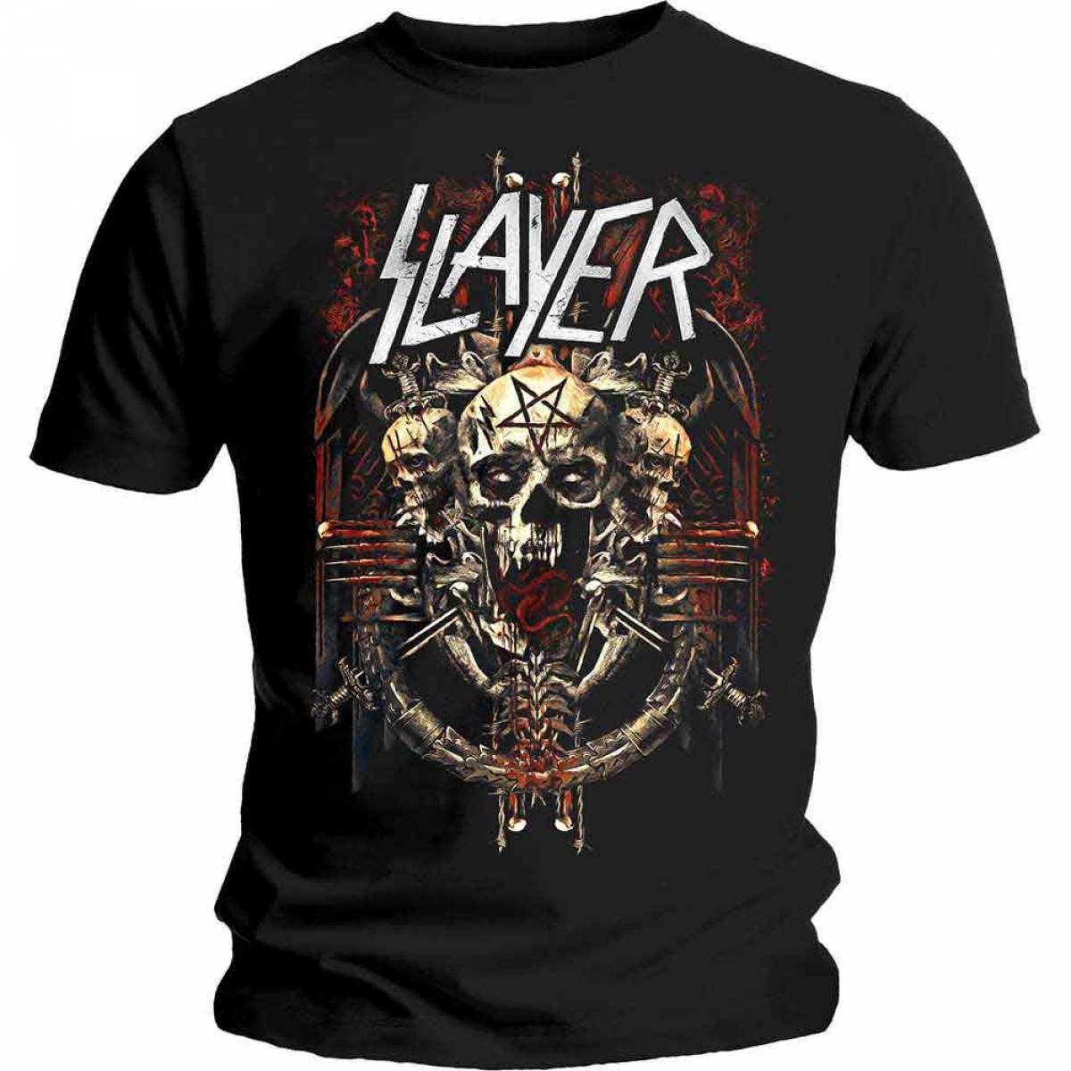 【予約商品】SLAYER ユニセックスTシャツ: Demonic Admat