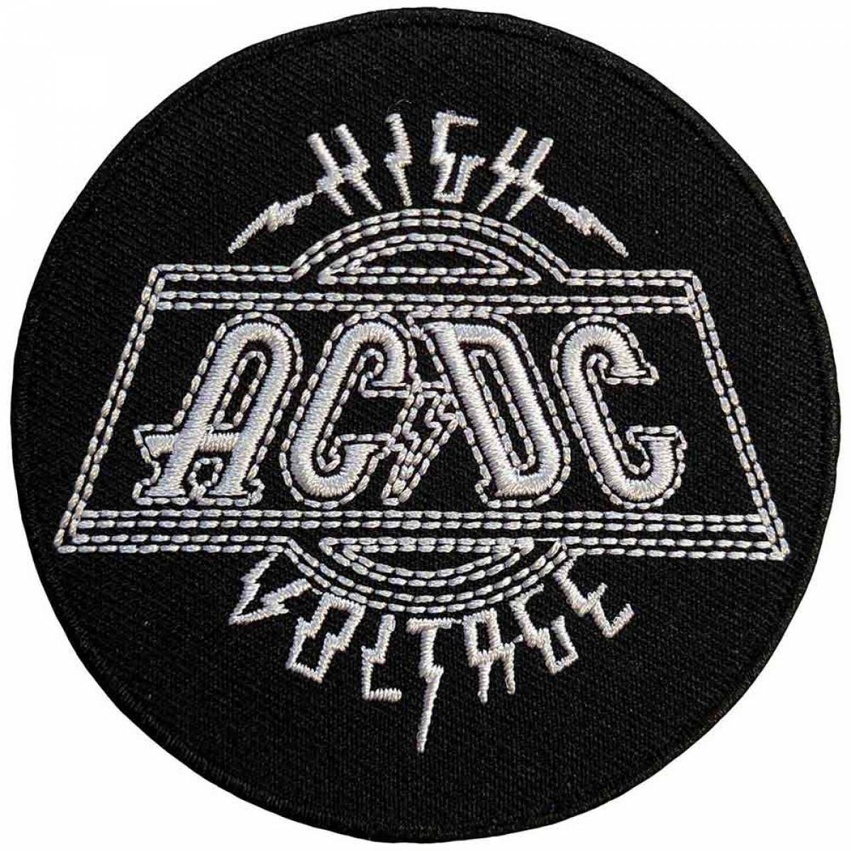 【予約商品】AC/DC Woven Patch: High Voltage (Standard)