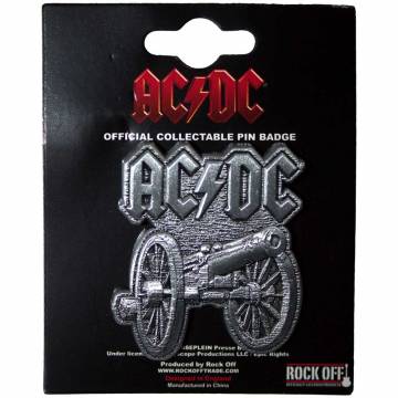 【予約商品】AC/DC Pin Badge: For Those About To Rock