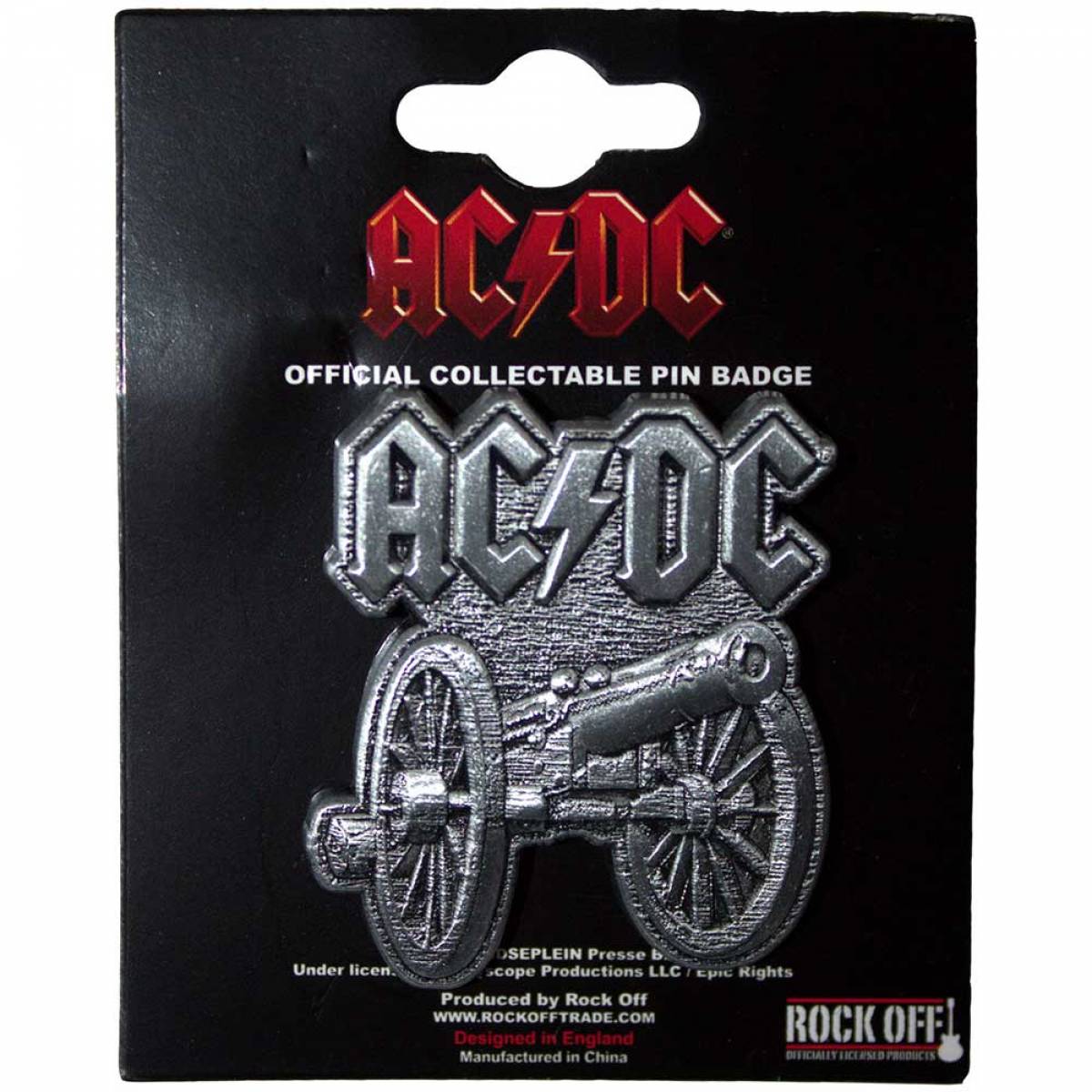 【予約商品】AC/DC Pin Badge: For Those About To Rock