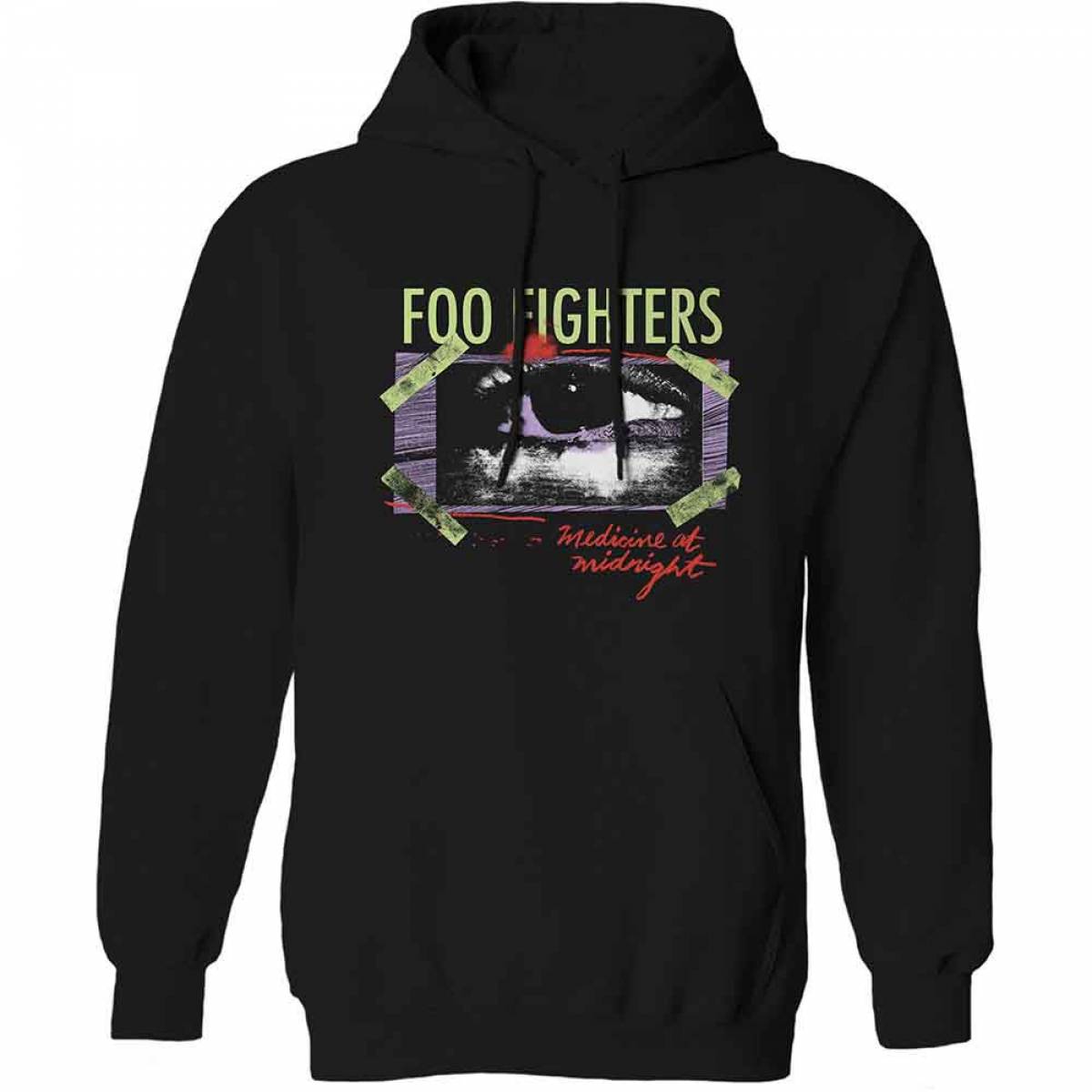 【予約商品】FOO FIGHTERS Unisex Pullover Hoodie: Medicine At Midnight Taped