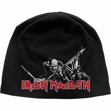 【予約商品】IRON MAIDEN Unisex Beanie Hat: The Trooper - BLACK