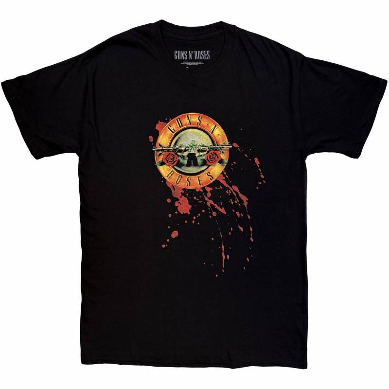 【予約商品】GUNS N' ROSES バンドTシャツ ユニセックス: Bullet (Black)
