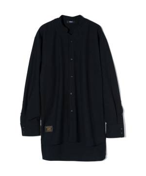 【予約商品】glamb(グラム) GB0424/SH11 : Deformed Shirt / デフォームシャツ - Black