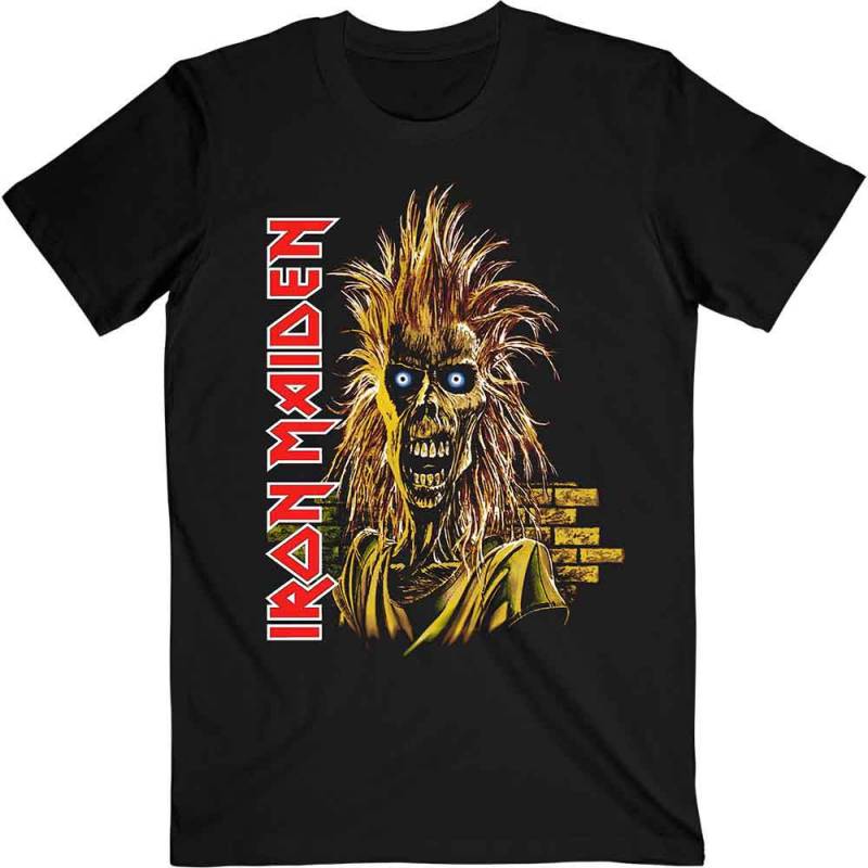 【予約商品】IRON MAIDEN バンドTシャツ ユニセックス: First Album 2 (Black)