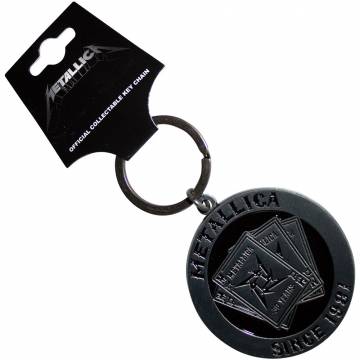 【予約商品】METALLICA Keychain: 30th Anniversary Playing Card