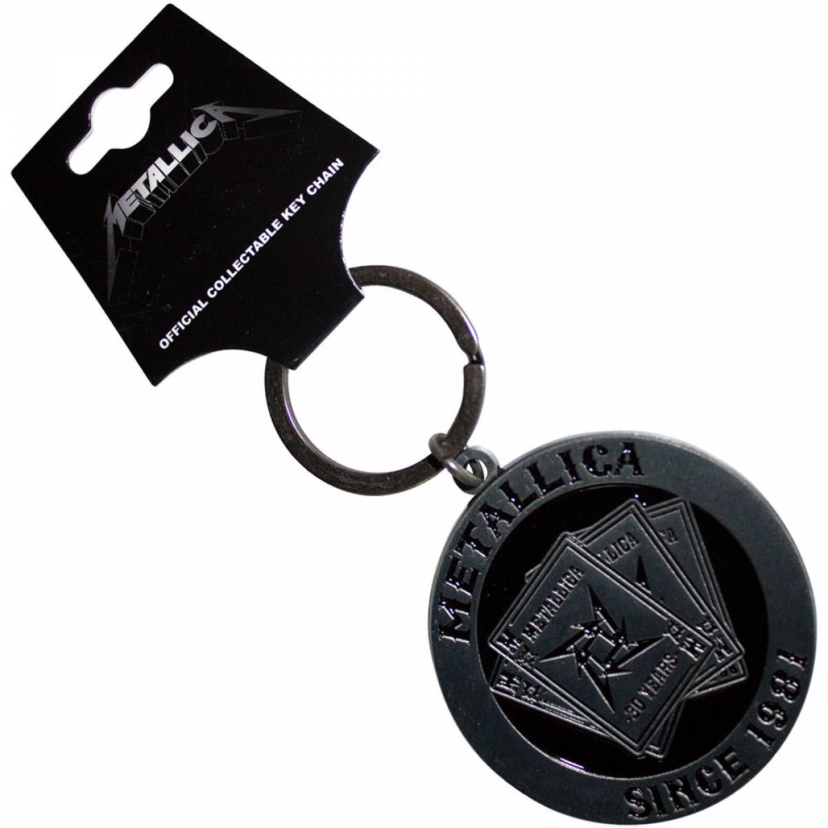 【予約商品】METALLICA Keychain: 30th Anniversary Playing Card