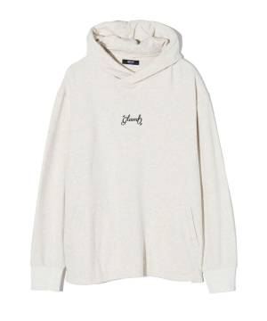 【予約商品】glamb(グラム) GB0424/CS03 : Apple Flag Hoodie / アップルフラッグフーディ - White