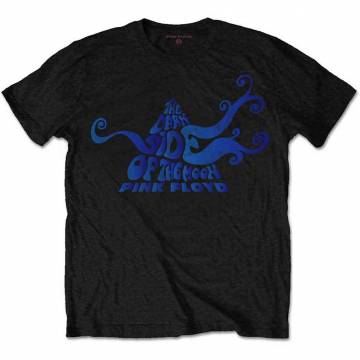 【予約商品】PINK FLOYD バンドTシャツ ユニセックス: Dark Side of the Moon Swirl (Black) - BLACK