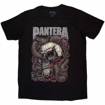 【予約商品】PANTERA ユニセックスTシャツ: Serpent Skull