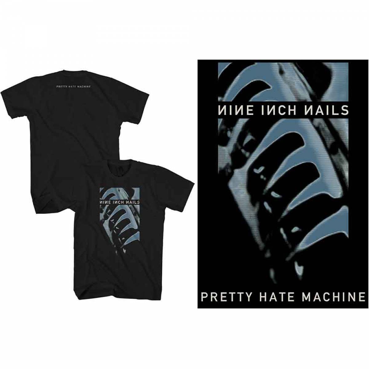 予約商品】NINE INCH NAILS バンドTシャツ ユニセックス: Pretty 予約商品】NINE INCH NAILS バンドTシャツ ユニセックス: Pretty