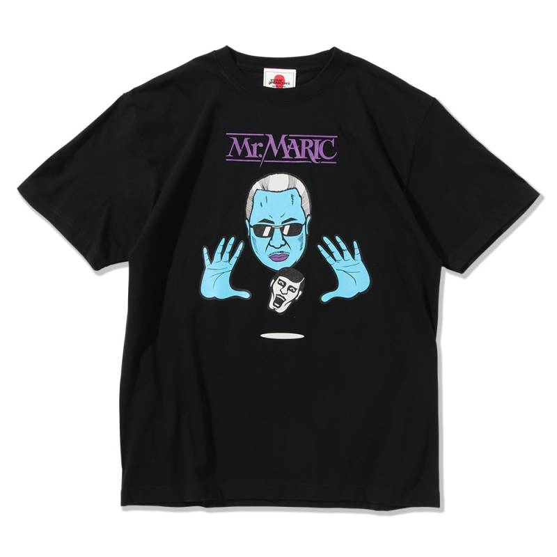 【予約商品】PUNK DRUNKERS (パンク・ドランカーズ) ［PDSxMr.マリック］きてますTEE - BLACK