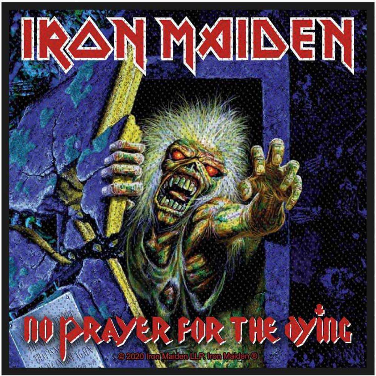 【予約商品】IRON MAIDEN Standard Woven Patch: No Prayer For the Dying (Retail Pack)