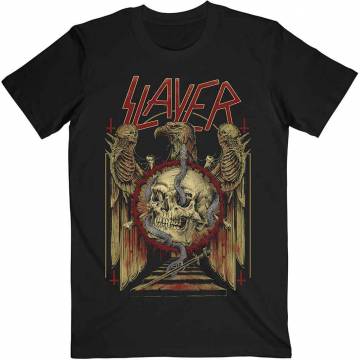 【予約商品】SLAYER ユニセックスTシャツ: Eagle & Serpent