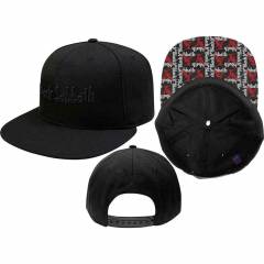 【予約商品】BLACK SABBATH Unisex Snapback Cap: Logo & Demon (Black)