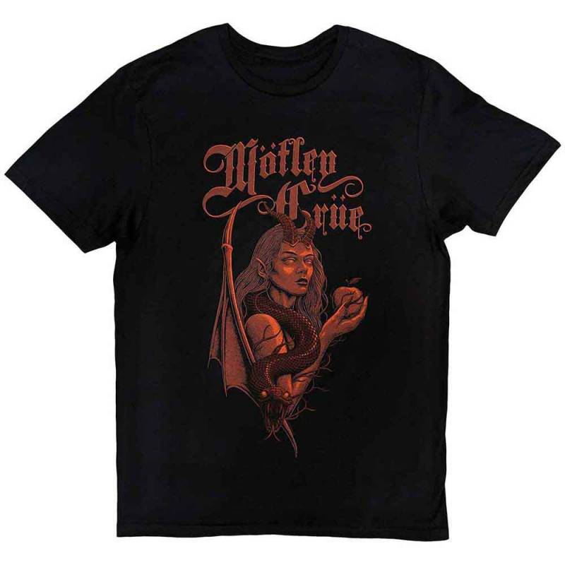 【予約商品】MOTLEY CRUE バンドTシャツ ユニセックス: Argentina (Black)