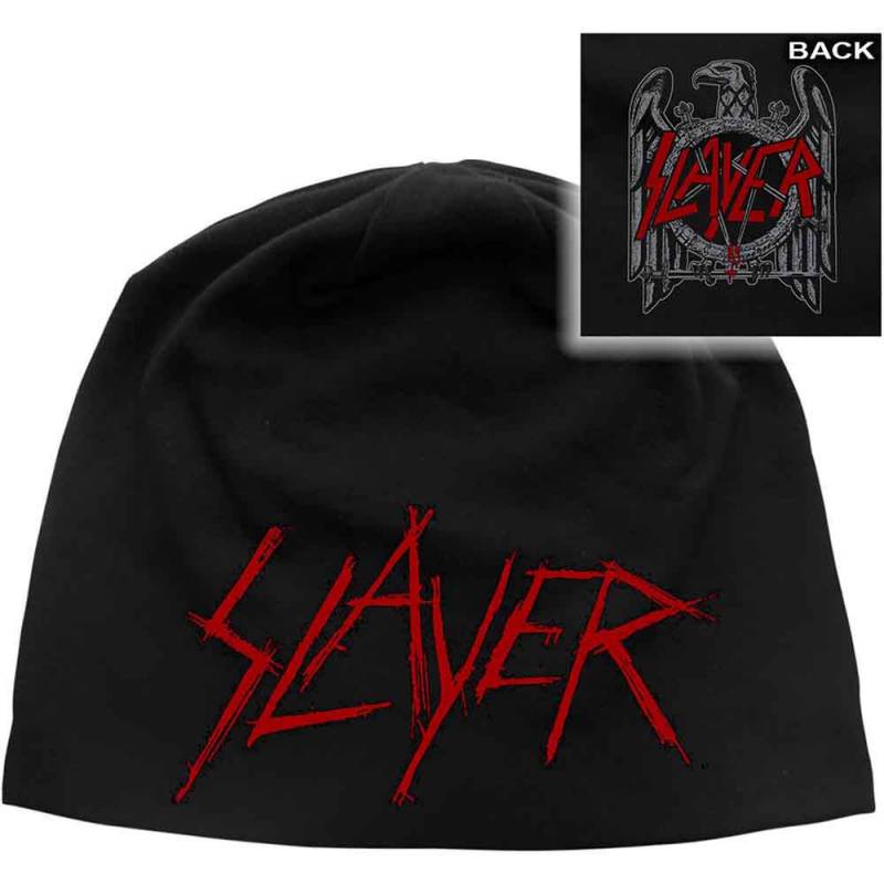 【予約商品】SLAYER Unisex Beanie Hat: Eagle (Black)